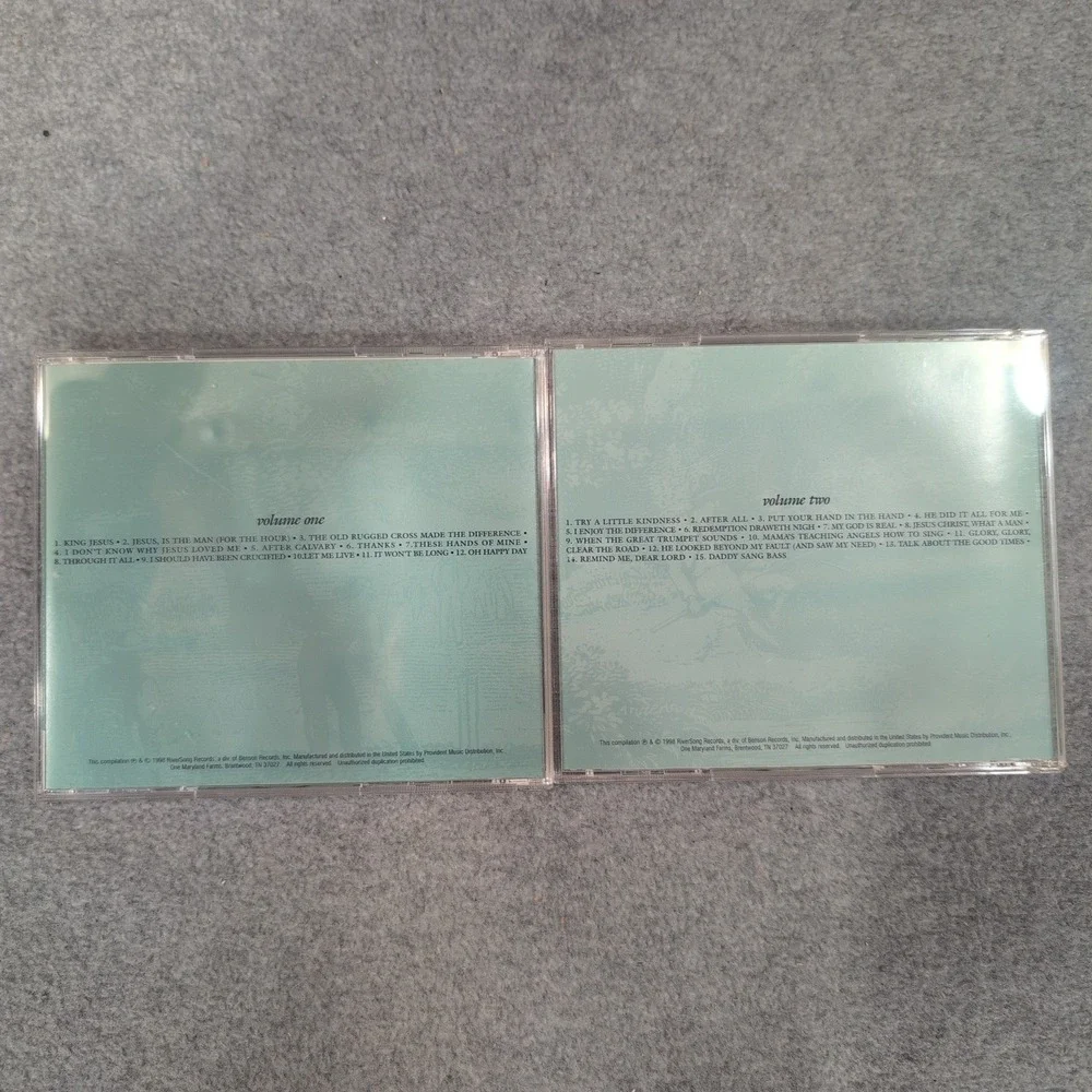 Oak‎ Ridge Boys Gospel Favorites Collection Volume One and Two CD Box Set - Picture 2 of 2